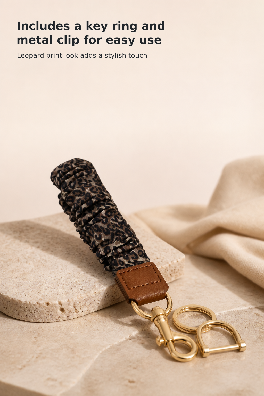 Cute Wristlet Bracelet Keychain Lanyard